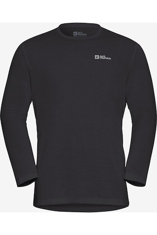 Jack Wolfskin A60291-6000 Vonnan Ls T M Erkek Outdoor Tişört Renkli