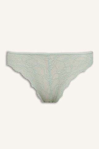 DeFacto Dantel Brazilian Külot-Fall in Love T3197AZ25SPGN1169 Yeşil