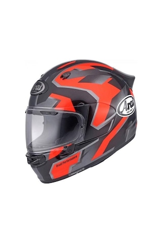 Arai Quantic Robotic Kırmızı  Motosiklet Kaskı.