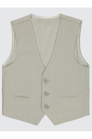 Civil Boys Erkek Çocuk Yelek 10-13 Yaş Bej Bej