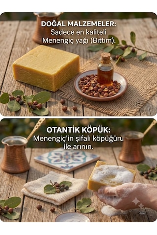 Mardin Katran Sabunu 4'lü Odunsu