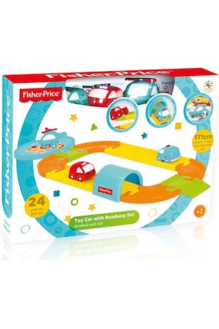 1817 Fisher Price Tonton Yol Oyun Seti 24 Parça