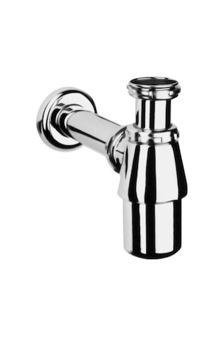 VitrA A45122 Lavabo / Eviye Sifonu, T Tipi, Krom
