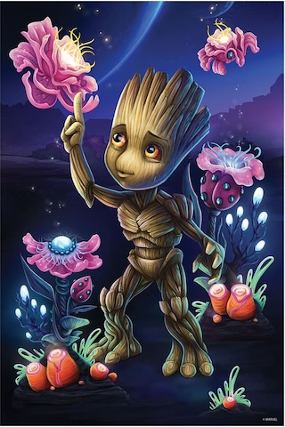 Prime 3d Marvel Groot Puzzle 200 Parça 33346