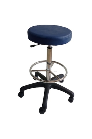 Plastik Ayaklı Krom Çemberli Tabure Elden Hidrolikli