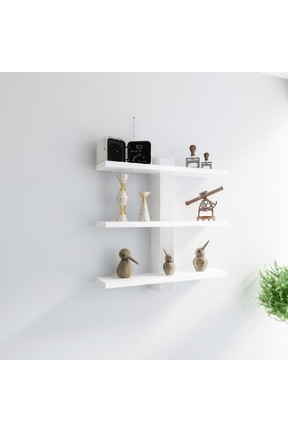 Duvar Rafı Mita Beyaz