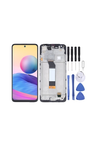 Xiaomi Uyumlu M2103k19G Redmi Note 10 5G Ekran Lcd Full Çıtalı