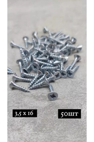 F Furnitura 3.5 X 16 Mm Ahşap Mobilya Vidaları Vida 242648116 Metal