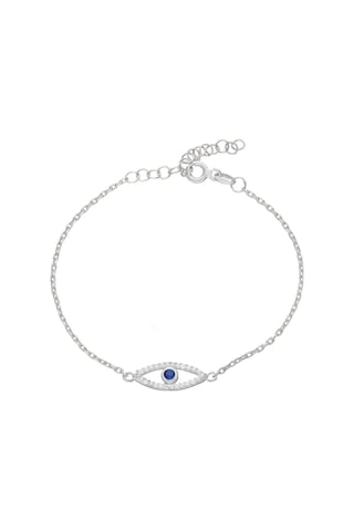Göz Efektli Bileklik 718504 Silver