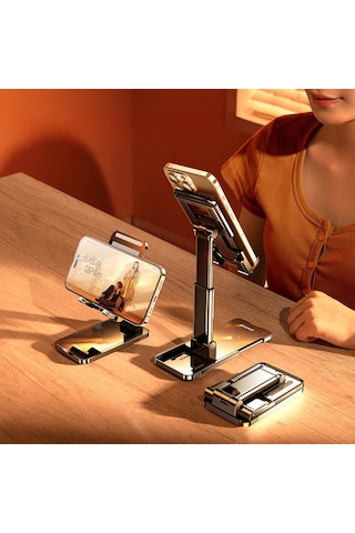 Rtako Tc01a Tablet Telefon Masaüstü Standı - Siyah Siyah