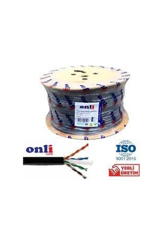 On-6006 U-utp 23 Awg Cca-pe Outdoor 500 Metre Cat6 Kablo-132950