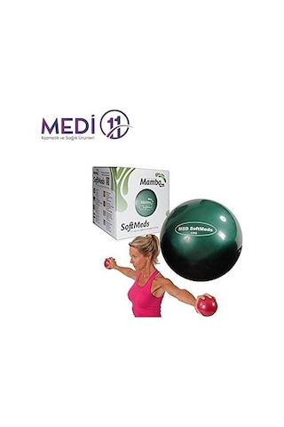 Msd Mambo Soft Weight 3 Kg Siyah Pilates El Yumuşak Ağırlık Topu