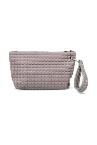 Bilik Deri Scuba Gri Kadın Portföy & Clutch Çanta Yeliz Gri