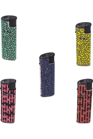 Erzisepet Çakmak Erzi Turbo2000 Zebra Rüzgarda Sönmeyen Çakmak 50'Li