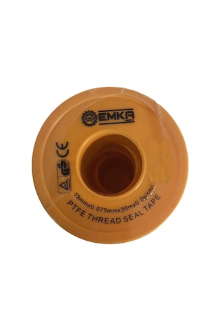 10 Adet Teflon Bant Büyük Sıhhi Tesisat Su Sızdırmazlık Bandı 19mm X 30 Mt Doğalgaz Tesisat Bandı