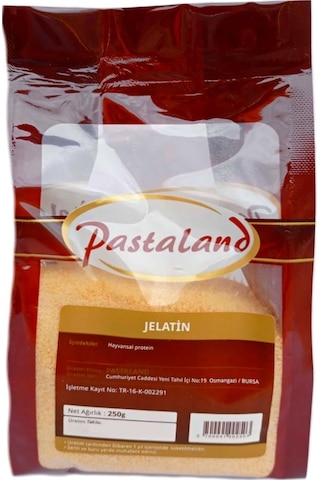% 100 Sığır Jelatini 250 gr
