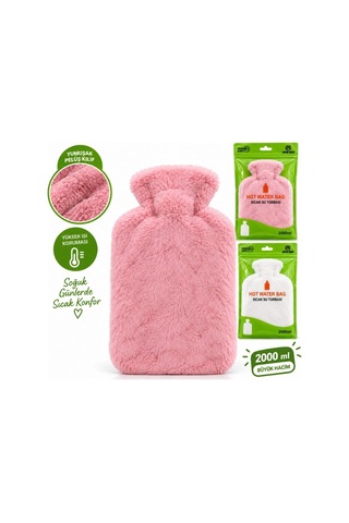 Peluşlu Sıcak Su Torbası 2000 Ml -