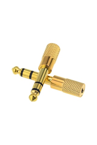 Primex Px-4458 6.3 Mm Erkek To 3.5 Mm Dişi Çevirici Dönüştürücü Jack Adaptörü, 6.3mm Ses Koonektör