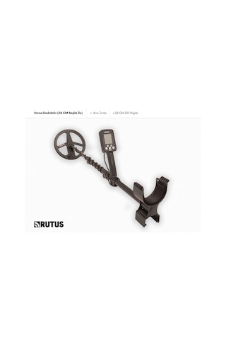 Rutus Versa Dedektör 28cm Dd Başlık İle