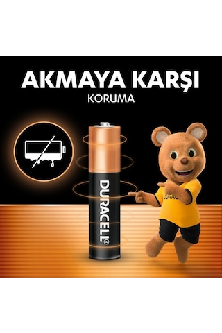 DURACELL BASIC AAA Alkalin İnce Kalem Pil (30'lu Paket)