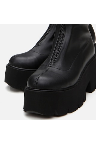 Hotiç Siyah Kadın Topuklu Bot 01boh297730a100 Siyah-black Siyah