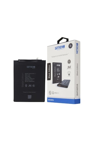 Simex Redmi Note7 / Note7 Pro İle Uyumlu Sbt-01 Batarya