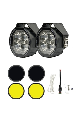 Knmaster Blayn 40w Lens Değiştirilebilir Motosiklet Led Sis Farı 1