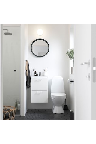 Ikea Tvällen Lavabo, Beyaz, 44x43x5 Cm