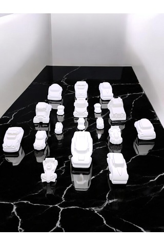 Taş Boyama Okul-ev Çocuk Etkinliği, 14 Parça Xxl-xl-l Dev Arabala