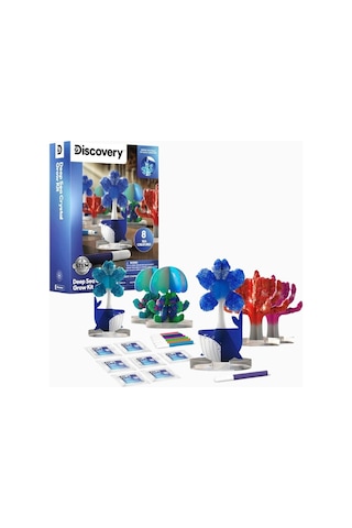 Discovery Deniz Canlıları Kristal Büyütme Eğitim Kiti Eğitici Oyuncaklar Çok Renkli