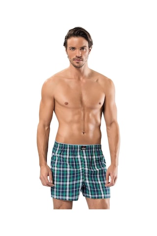 Erdem Erkek Poplin Desenli Boxer 1440 - 3 Adet 001
