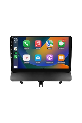 Ford Courier Titanium Android Multimedya Sistemi 2013-2024 Crv-4862xr 9"