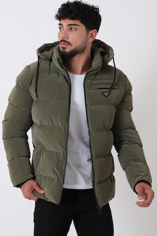 Cep Fermuarlı Armalı Nova Kışlık Şişme Mont Pldp 2959-nm 50451 Haki