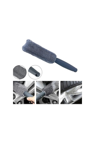 Oto Araç Jant Temizleme Fırçası Mikrofiber Jant Temizlik Fırçası