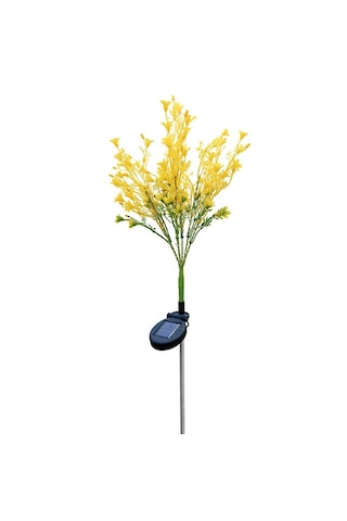 2 Adet Güneş Enerjili Suya Dayanıklı Bahçe Çim Yolu Peyzaj İçin Led Işıklı Kolza Tohumu Çiçeği Lc-105 Lc-105
