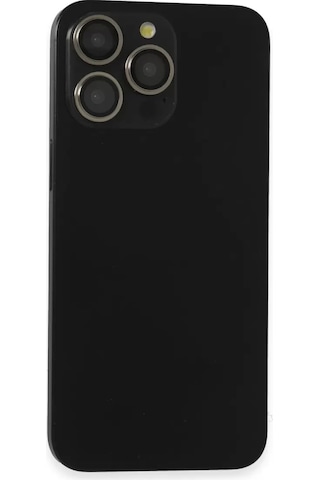 Joko Apple, Uyumlu iPhone 15 Pro Max Pvd Metal Kamera Lens - Gri