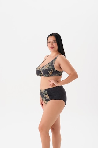 Büyük Beden Toparlayıcı Yeşil Bikini Takım