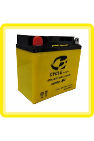 12n9l Akü - 12 Volt 9 Ah Cycle Battery Motosiklet Aküsü