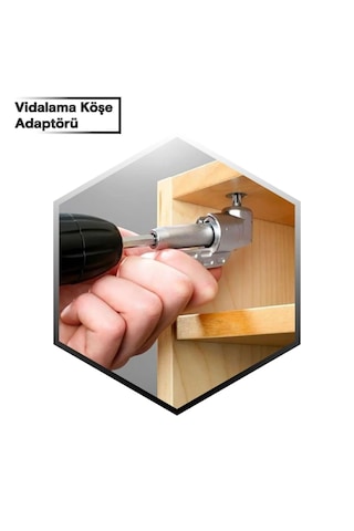 Köşe Ve Zor Alan İçin Pratik Köşe Vidalama Adaptörü Okan Hırdavat