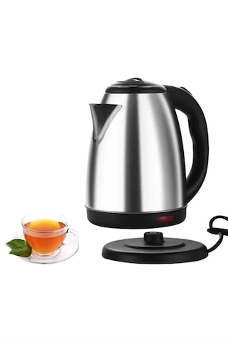 Mey İthalat Yeni Nesil Saplı Uzun Ömürlü Paslanmaz Çelik Su Isıtıcı Kettle