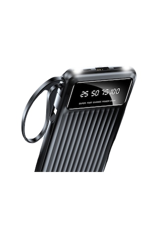 Neutron NTL-PB-13N4 10.000 mAh Kablolu Dijital Göstergeli Powerbank