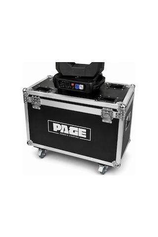 295w Led Moving Head Işık Dmx512 Kontrol, Dj Sahne Spot & Beam Travel Case'li 2'li Paket