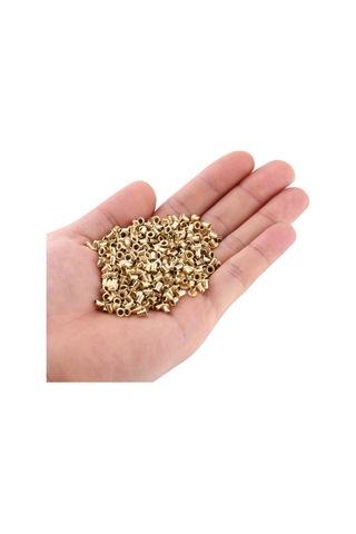 Wezone 700 Adet Arı Kovanı Çerçeve Bakır Gözlük, Ahşabı Kablodan Koruma, Çapraz Telleme İçin Zorunlu Takım 100g