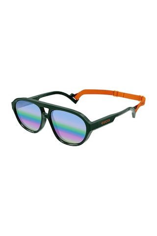 Guccı 1239s 003 58 Erkek Güneş Gözlüğü Yeşil