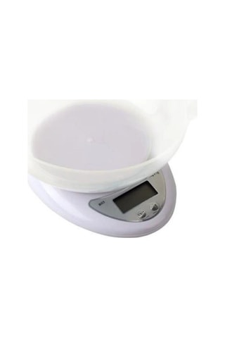 Hazneli Lcd Ekran Hassas Ölçüm Sensörlü 5 Kg Kapasite Dijital Mutfak Terazisi Tartısı Diğer