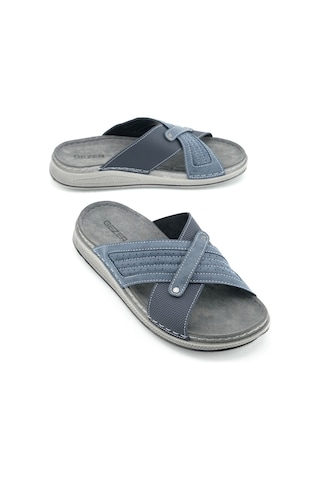 Gezer Yazlık Erkek Tasarım Rahat Taban Günlük Terlik Gt1yme.15657.01.013.k31 Lacivert