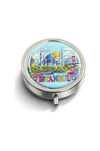 İstanbul Temalı Özel Modern Tasarım Çok Renkli