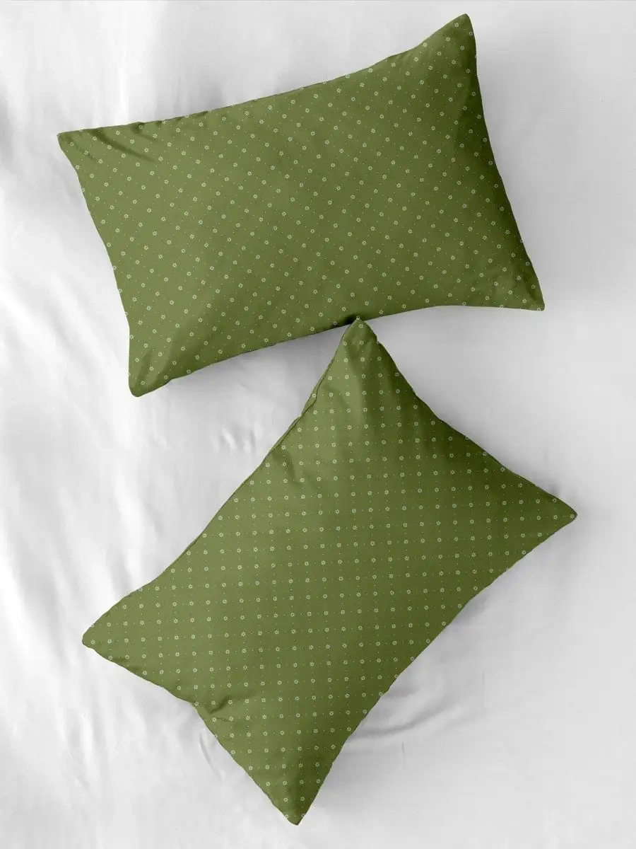 Mia Cara 50x70 Pamuk Percal Yastık Kılıfları 154777981 Yeşil