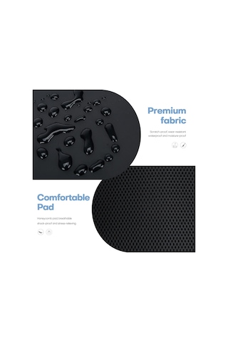 Maiyame Erkek İş Çantası 15.6" Laptop Taşıyıcı Usb Şarjlı Anti-hırsızlıklı Oxford Kumaş Reflektörlü Büyük Kapasite Sırt Çantası Mavi