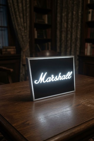Marshall Tasarımlı Dekoratif Aydınlatma Gece Lambası 22x20cm Çok Renkli